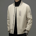 Bomber Jacket // White (2XL)