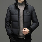 Puffer Jacket // Black (L)