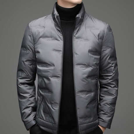 Puffer Jacket // Gray // Style 2 (XS)