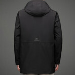 Windbreaker Jacket // Black (M)