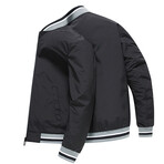 Stripe Detail Jacket // Black (XL)