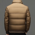 Puffer Jacket // Caramel (M)