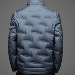 Puffer Jacket // Blue (XS)