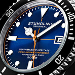 Stuhrling Original Depthmaster Heritage Classic Diver Automatic // 883H.03