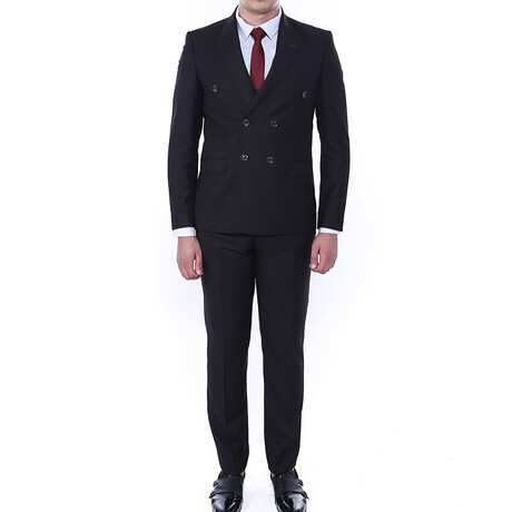 Owen 2-Piece Slim Fit Suit // Black (Euro: 44)