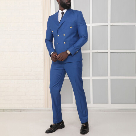 Bennet 2-Piece Slim Fit Suit // Blue (Euro: 44)