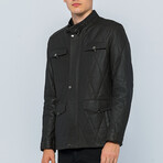 Leather Jacket // Brown Tafta (S)