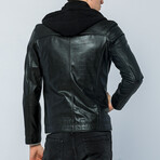 Leather Jacket // Black // Style 2 (S)