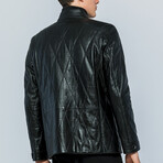 Leather Jacket // Black // Style 4 (S)