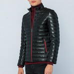 Leather Jacket // Black // Style 5 (S)