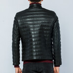Leather Jacket // Black // Style 5 (S)