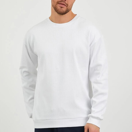 Men's Sweatshirt // White  (XS)