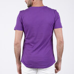 Men's Crewneck Tee // Purple (S)