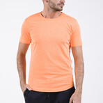 Men's Crewneck Tee // Orange  (S)