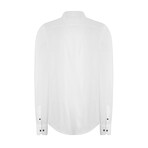 Button-Down Collar Shirt // White (S)