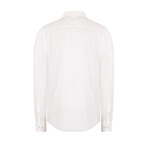 Button-Down Collar Shirt // Off White (S)