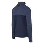 Active Fleece Zip-Up Jacket // Navy Blazer // Small