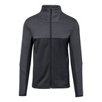 Active Fleece Zip-Up Jacket // Jet Black (Small)