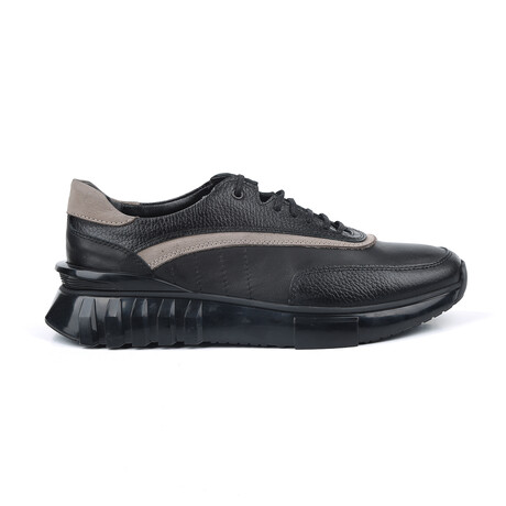 Andrew Men's Shoe // Black + Gray (Euro: 39)