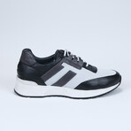 Ramon Men's Shoe // Black + White + Gray (Euro: 40)