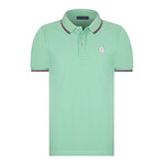 Tipped Collar Polo // Mint (S)