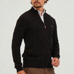 Full Zip Cardigan // Black (S)