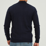 Full Zip Cardigan // Navy Blue (S)