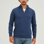 Half Zipper Pullover // Indigo (S)