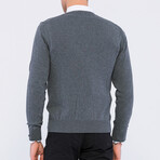 Crewneck Pullover // Dark Gray Melange (S)