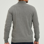 Full Zip Cardigan // Gray (S)