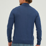 Half Zipper Pullover // Indigo (S)