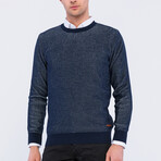 Men's Crew Neck Pullover // Navy (S)