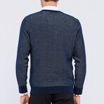 Men's Crew Neck Pullover // Navy (S)