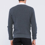 Men's Crew Neck Pullover // Anthracite Melange (S)