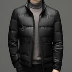 Puffer Jacket // Black // Style 2 (XS)