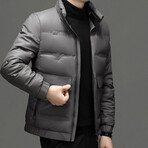 Puffer Jacket // Gray (XS)