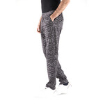 The Executive Jogger // Geo // Black + Gray (S)