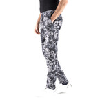 The Executive Jogger // Splatter // Black + Gray (S)