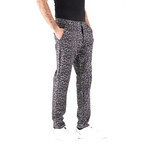 The Executive Jogger // Geo // Black + Gray (S)