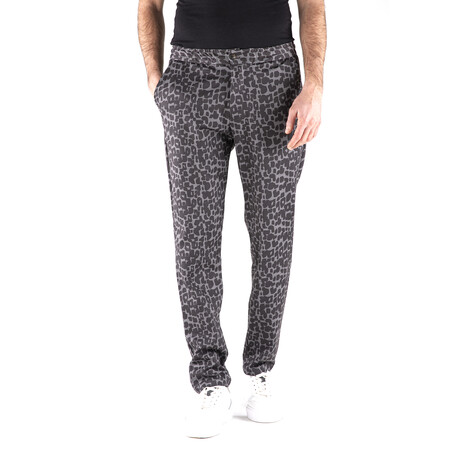 The Executive Jogger // Geo // Black + Gray (S)