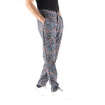 The Executive Jogger // Cheetah // Teal + Mauve (S)