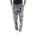 The Executive Jogger // Splatter // Black + Gray (S)