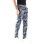 The Executive Jogger // Splatter // Navy + Gray (S)