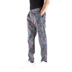 The Executive Jogger // Cheetah // Teal + Mauve (S)