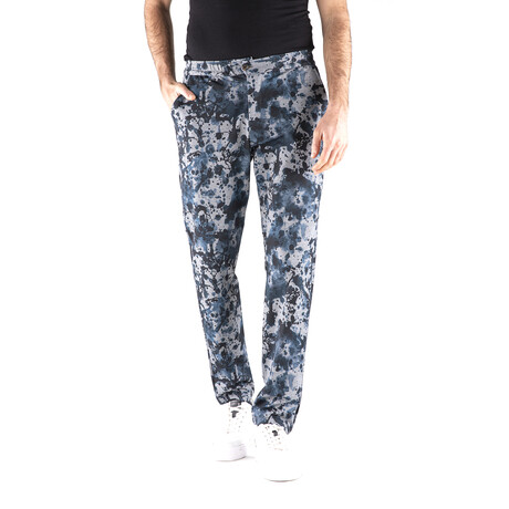 The Executive Jogger // Splatter // Navy + Gray (S)