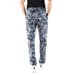 The Executive Jogger // Splatter // Navy + Gray (S)