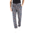 The Executive Jogger // Cheetah // Teal + Mauve (S)