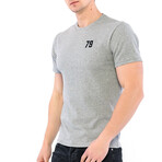 Numeral Logo Crew Neck // Gray Melange (S)