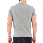 Numeral Logo Crew Neck // Gray Melange (S)