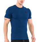 Numeral Logo Crew Neck // Indigo (S)